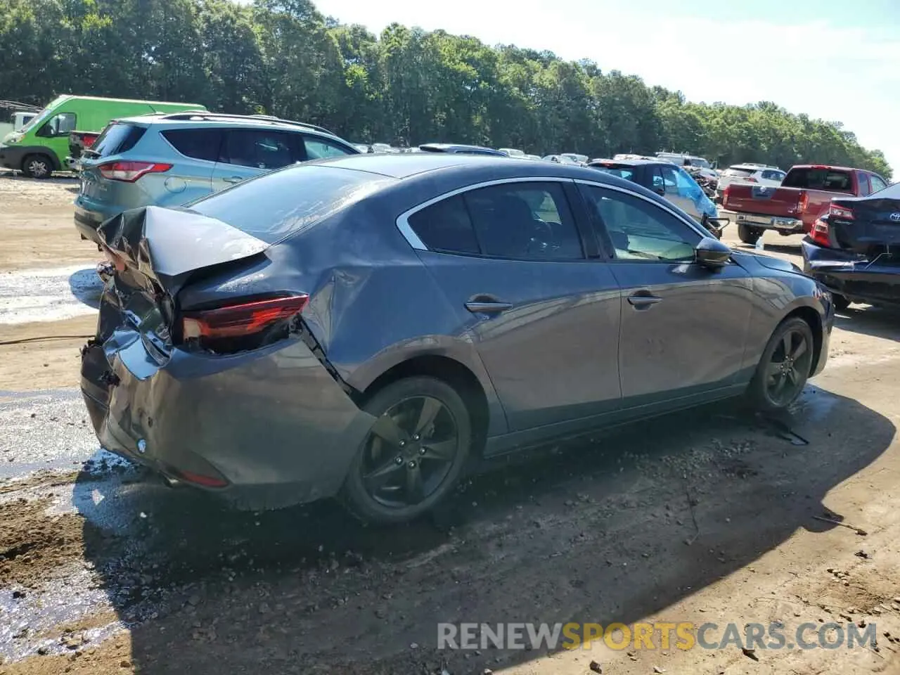 3 Photograph of a damaged car JM1BPACL1N1506356 MAZDA 3 2022