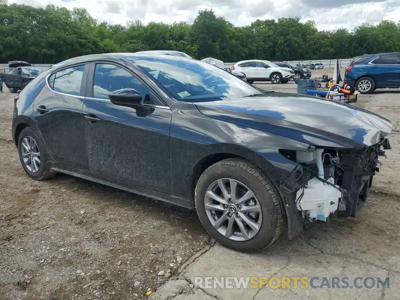 4 Photograph of a damaged car JM1BPAJL8N1506650 MAZDA 3 2022