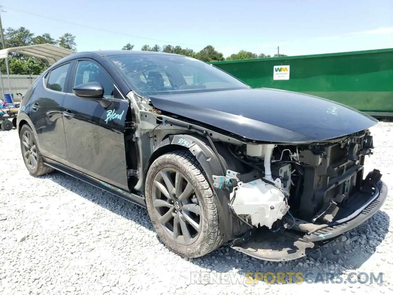 4 Photograph of a damaged car JM1BPAKL7N1512356 MAZDA 3 2022
