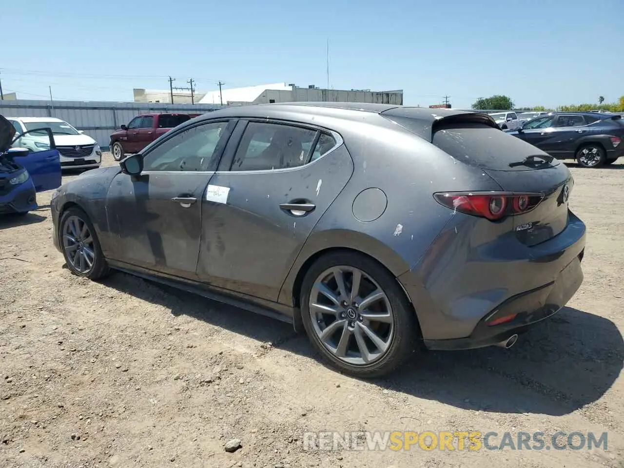 2 Photograph of a damaged car JM1BPALL0N1515498 MAZDA 3 2022