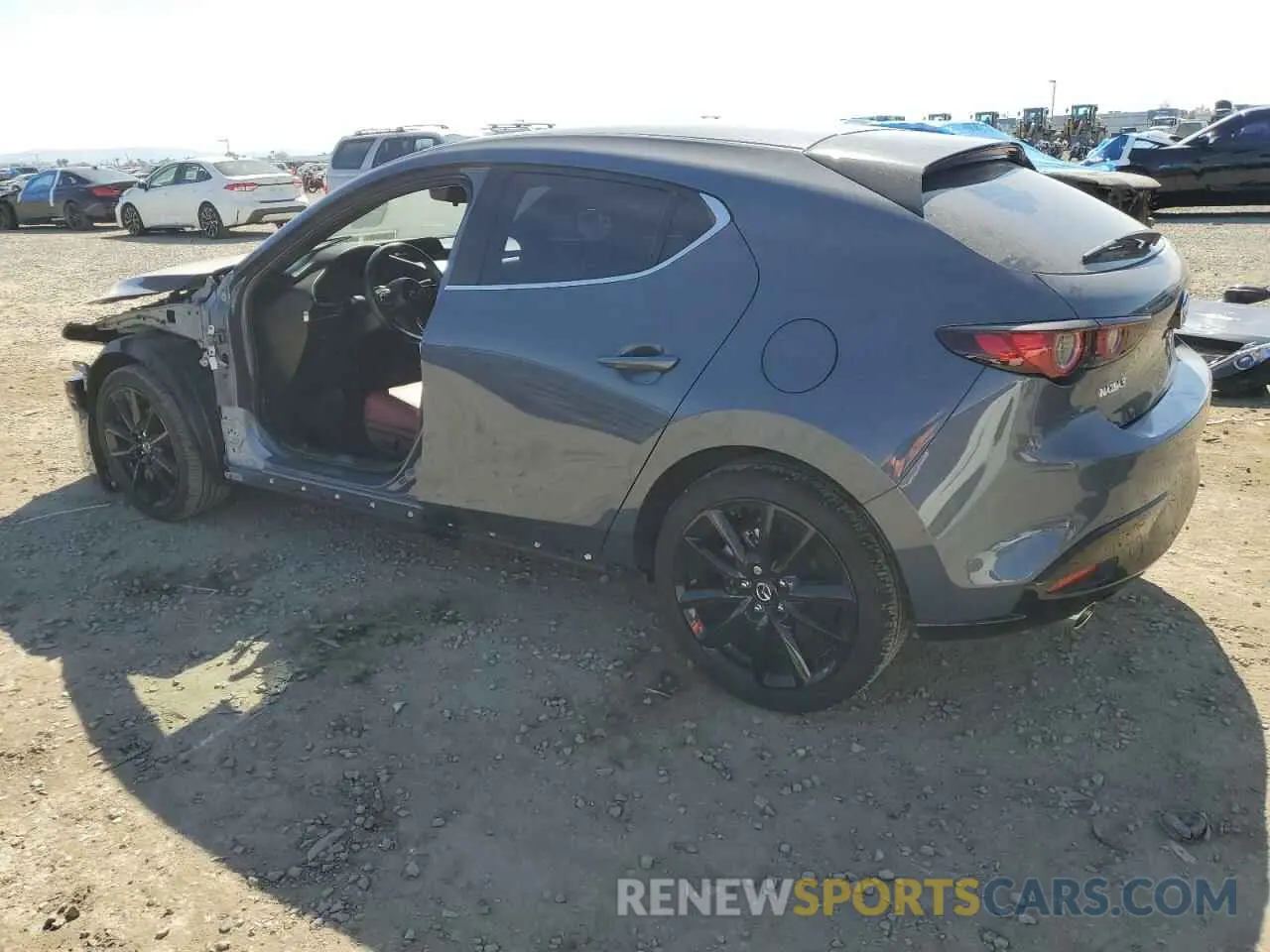 2 Photograph of a damaged car JM1BPALL0N1518496 MAZDA 3 2022
