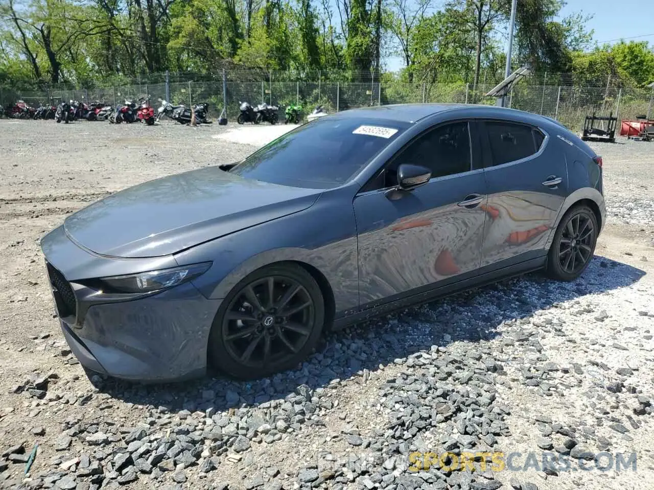 1 Photograph of a damaged car JM1BPALL4N1515827 MAZDA 3 2022