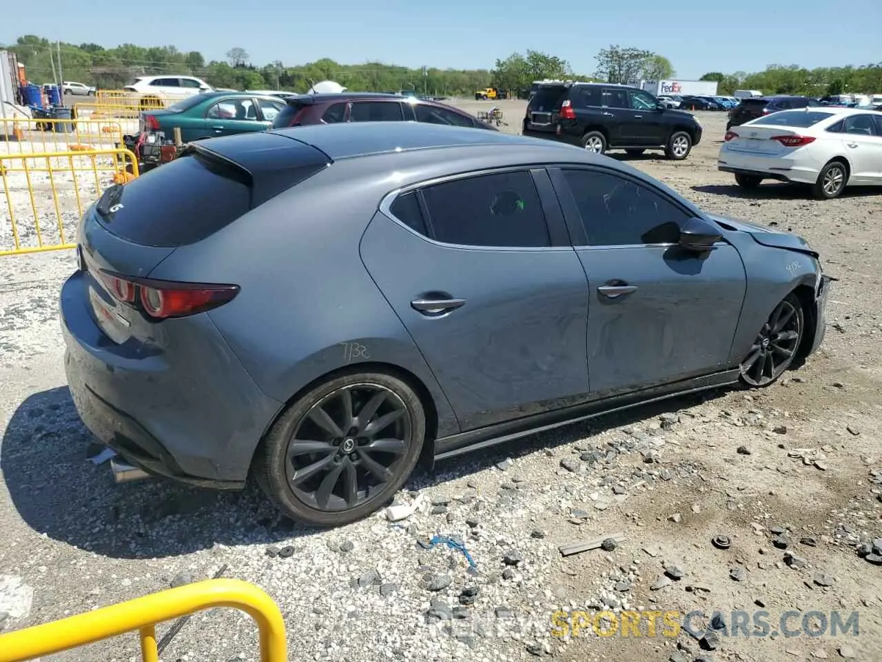 3 Photograph of a damaged car JM1BPALL4N1515827 MAZDA 3 2022