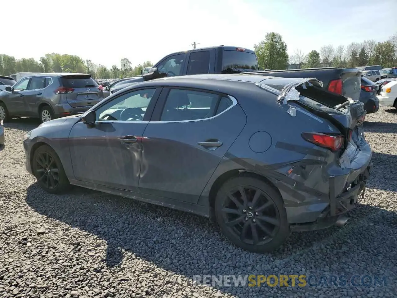 2 Photograph of a damaged car JM1BPALL8N1505222 MAZDA 3 2022