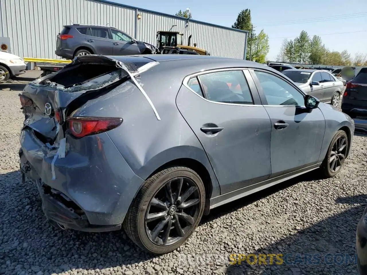 3 Photograph of a damaged car JM1BPALL8N1505222 MAZDA 3 2022