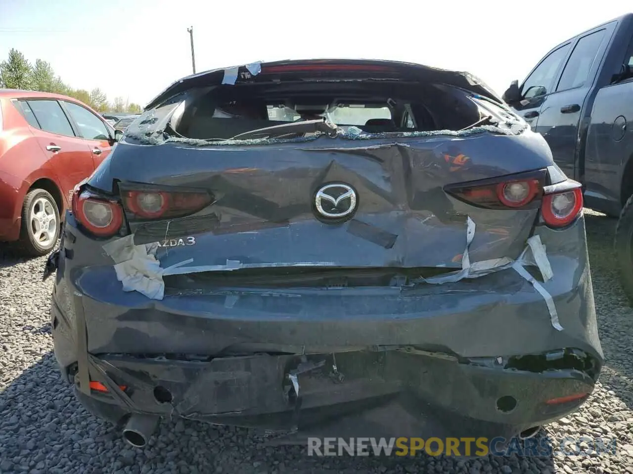6 Photograph of a damaged car JM1BPALL8N1505222 MAZDA 3 2022