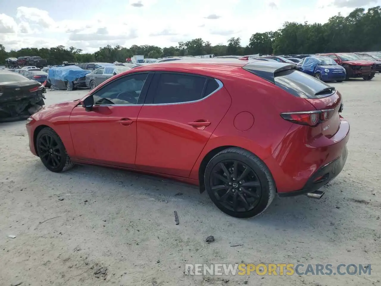 2 Photograph of a damaged car JM1BPAML5N1500803 MAZDA 3 2022