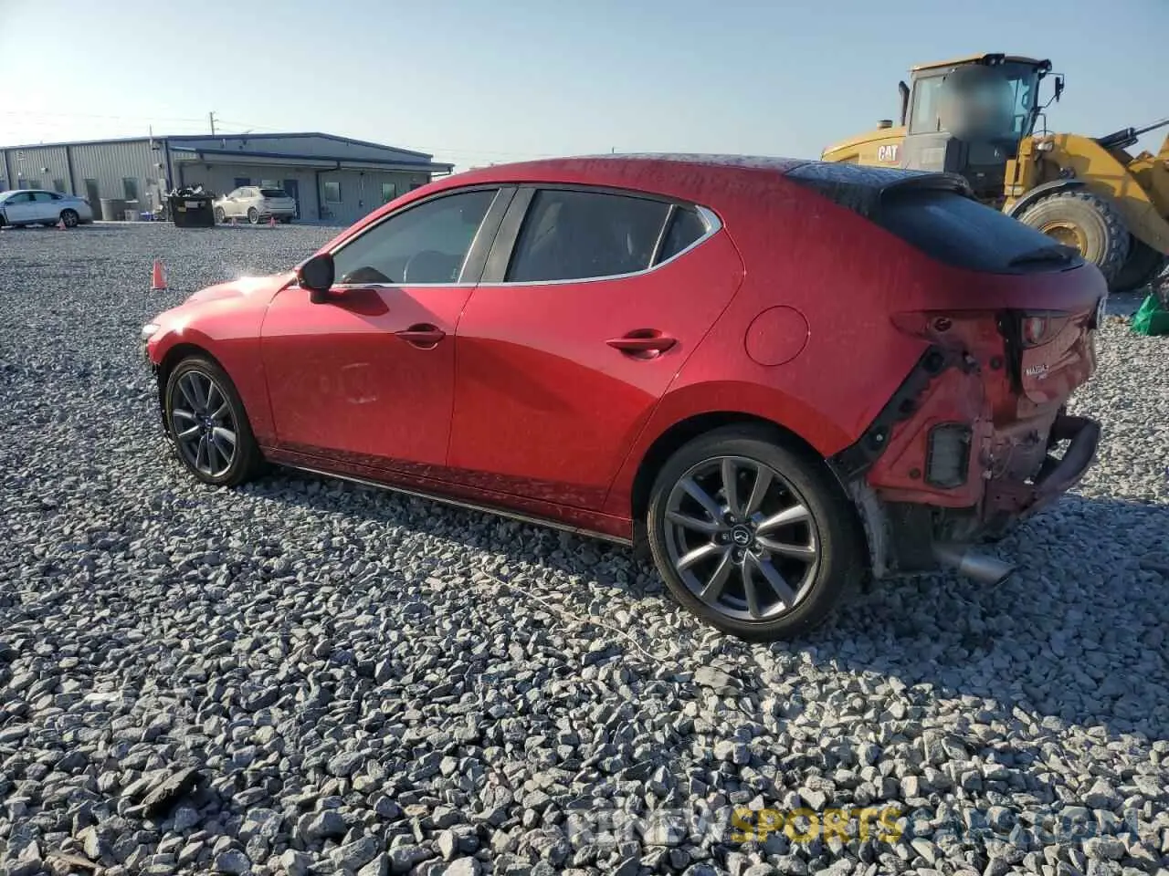 2 Photograph of a damaged car JM1BPBLL2N1500393 MAZDA 3 2022