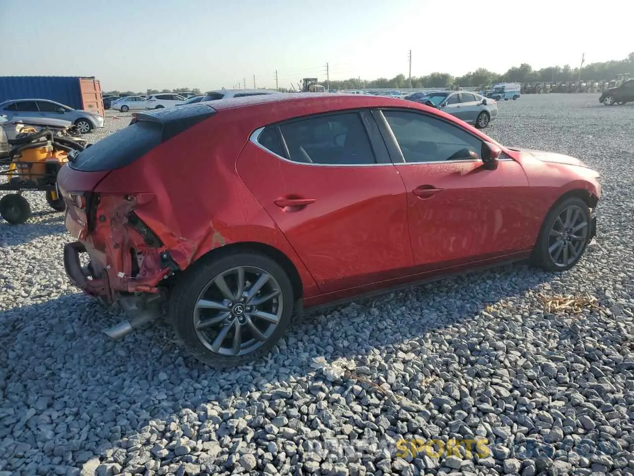 3 Photograph of a damaged car JM1BPBLL2N1500393 MAZDA 3 2022