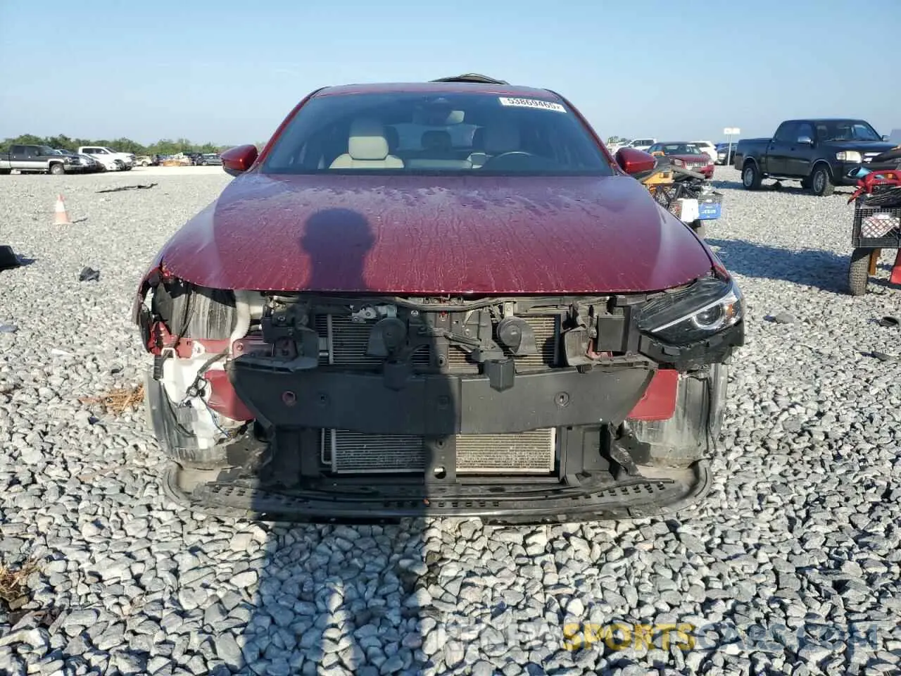 5 Photograph of a damaged car JM1BPBLL2N1500393 MAZDA 3 2022