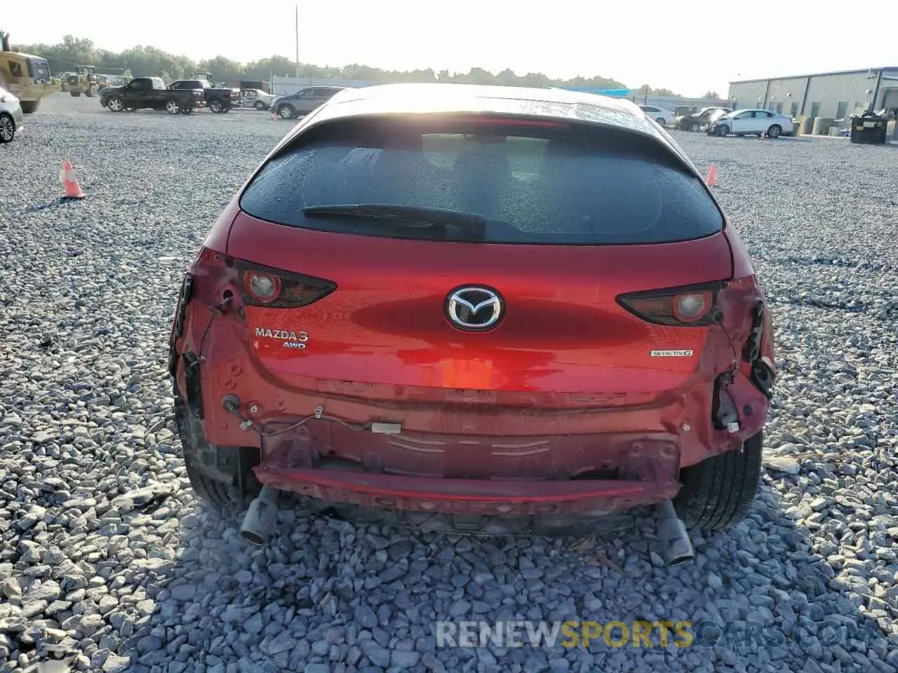6 Photograph of a damaged car JM1BPBLL2N1500393 MAZDA 3 2022