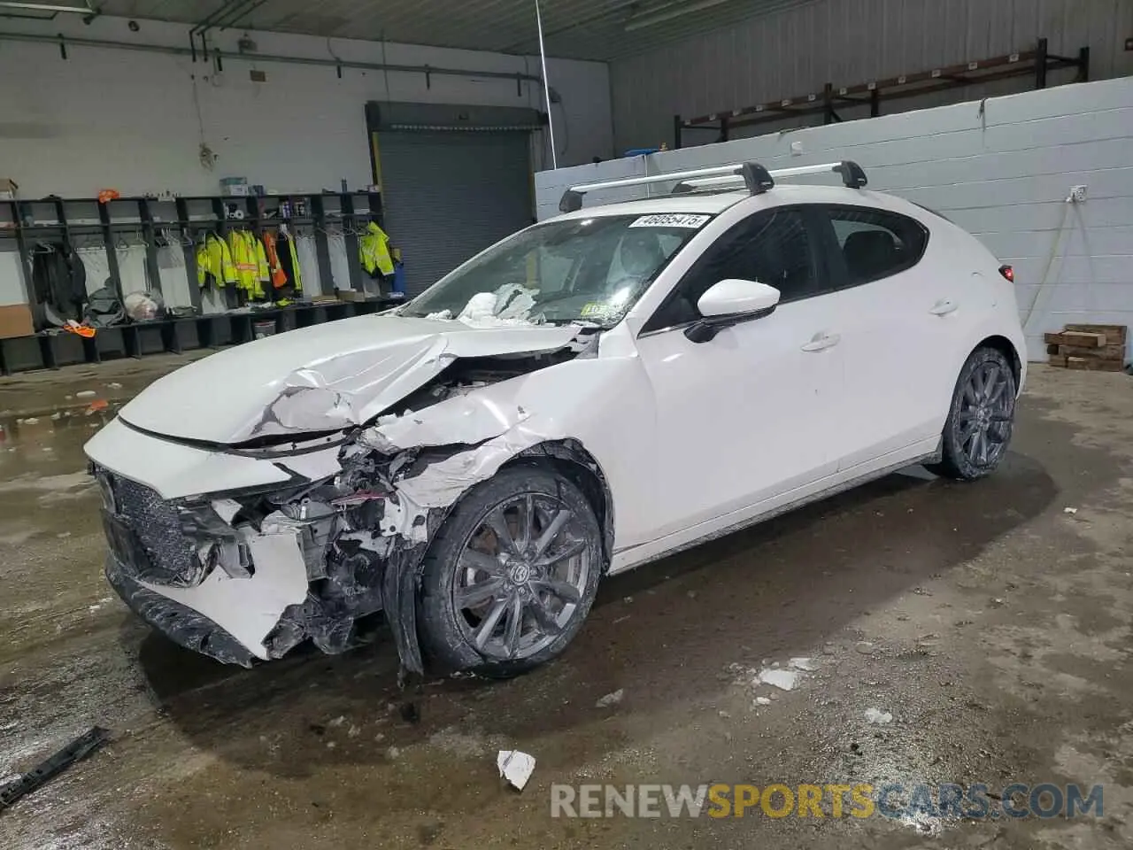 1 Photograph of a damaged car JM1BPBLL5N1508262 MAZDA 3 2022
