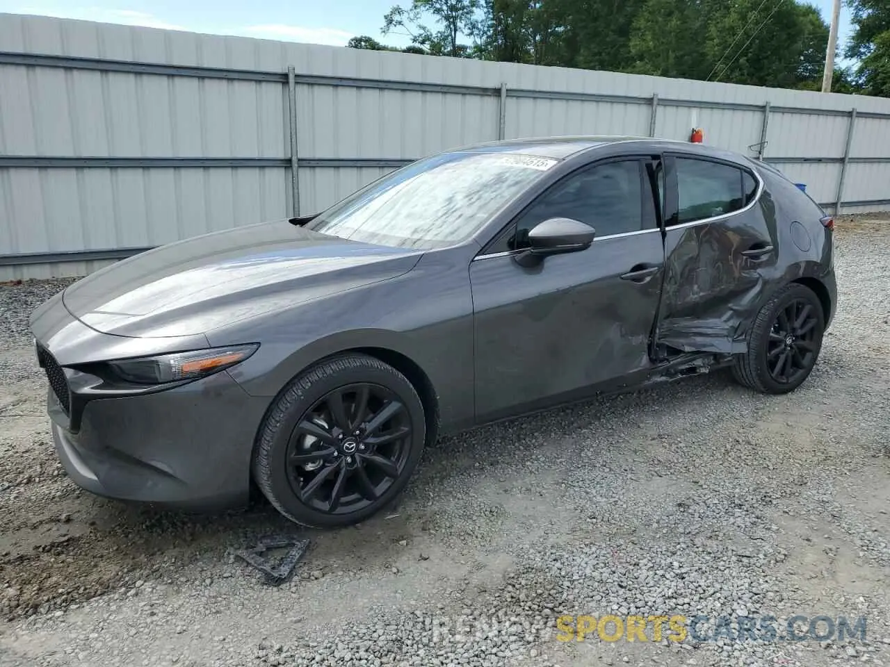 1 Photograph of a damaged car JM1BPBML2N1514650 MAZDA 3 2022