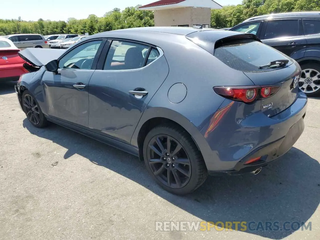 2 Photograph of a damaged car JM1BPBML8N1510554 MAZDA 3 2022