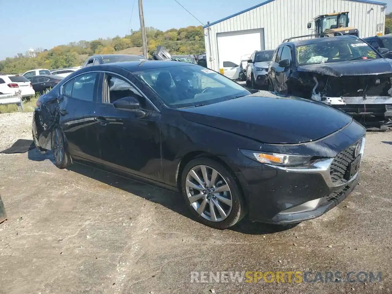 4 Photograph of a damaged car 3MZBPABM1PM361039 MAZDA 3 2023