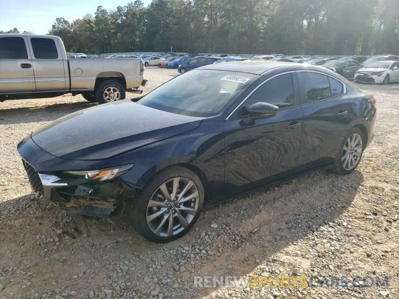 1 Photograph of a damaged car 3MZBPABM3PM354240 MAZDA 3 2023