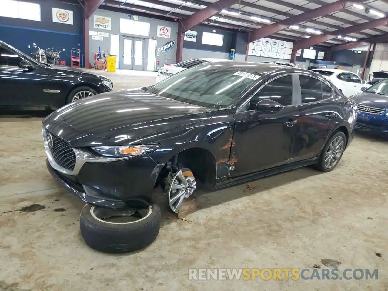 1 Photograph of a damaged car 3MZBPABMXPM365008 MAZDA 3 2023