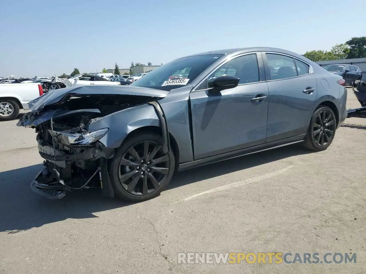 1 Photograph of a damaged car 3MZBPACM2PM368869 MAZDA 3 2023
