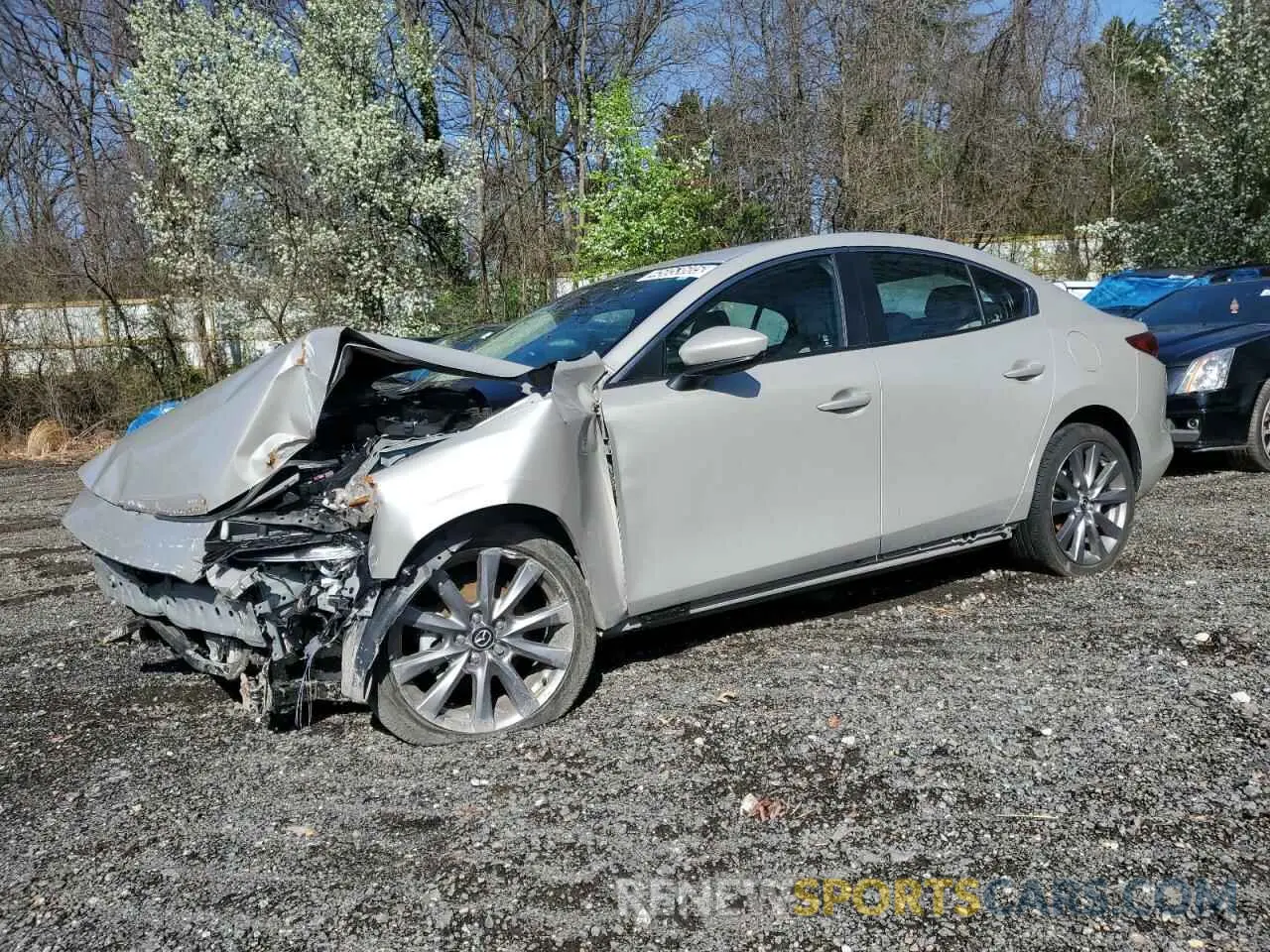 1 Photograph of a damaged car 3MZBPACM6PM381186 MAZDA 3 2023