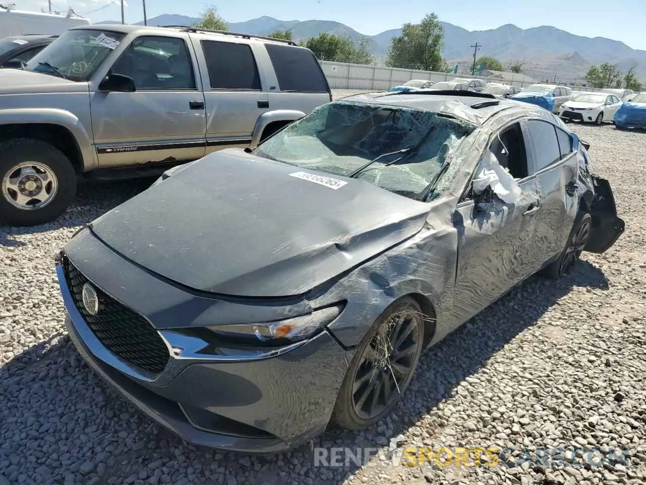 1 Photograph of a damaged car 3MZBPBCM5PM385381 MAZDA 3 2023