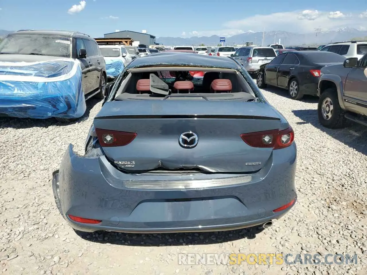 6 Photograph of a damaged car 3MZBPBCM5PM385381 MAZDA 3 2023