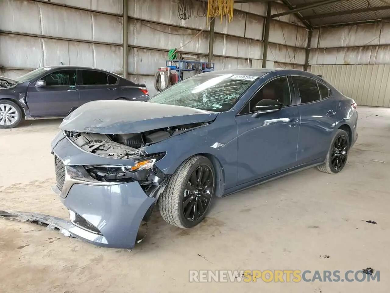 1 Photograph of a damaged car 3MZBPBCM8PM357879 MAZDA 3 2023