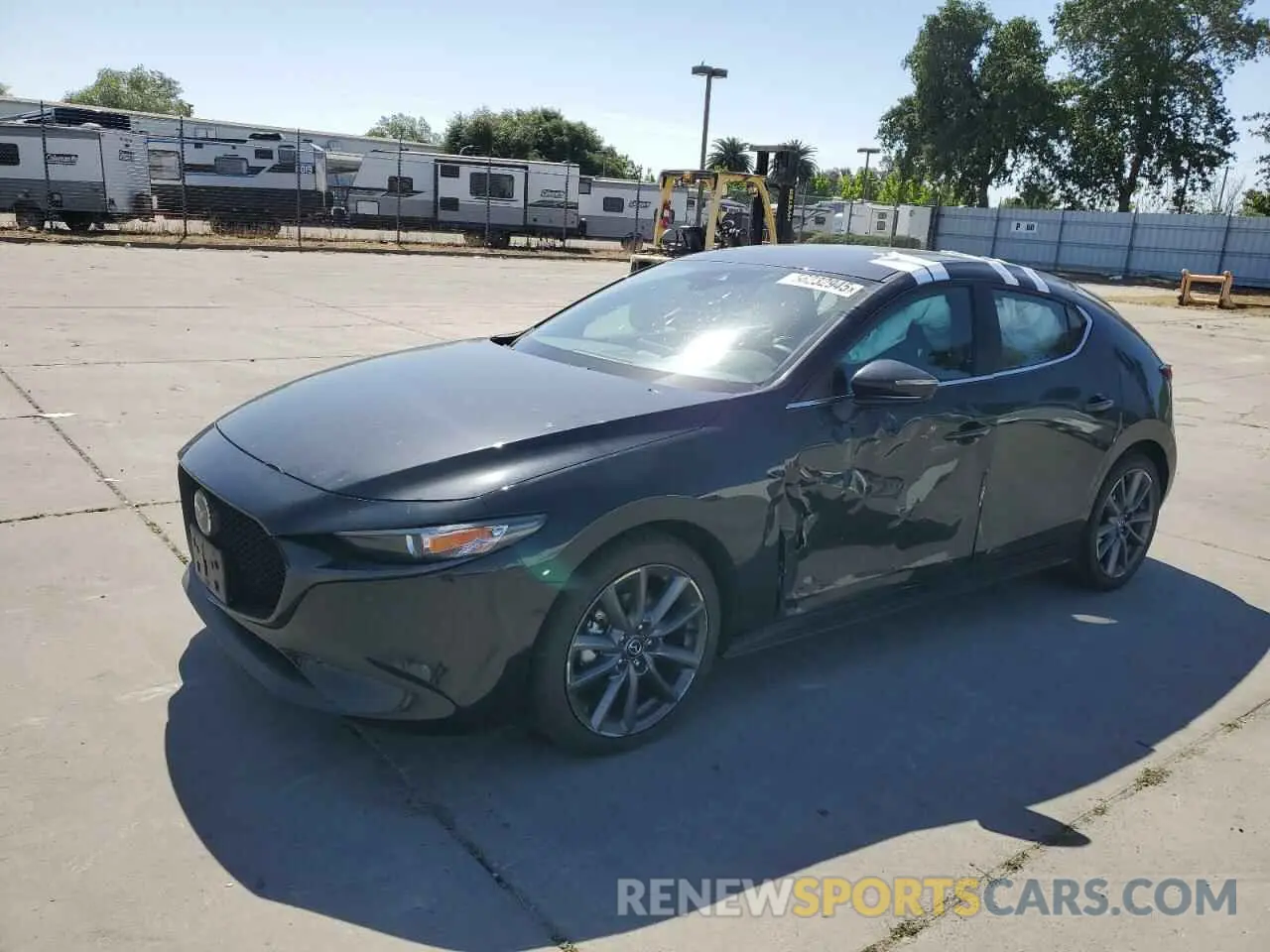 1 Photograph of a damaged car JM1BPAKM3P1616113 MAZDA 3 2023