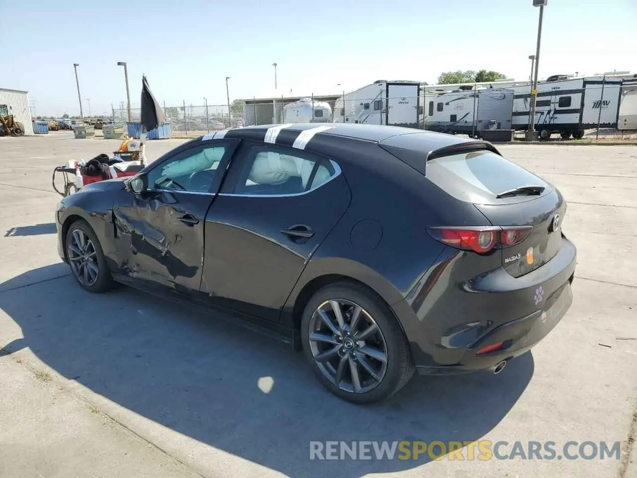 2 Photograph of a damaged car JM1BPAKM3P1616113 MAZDA 3 2023