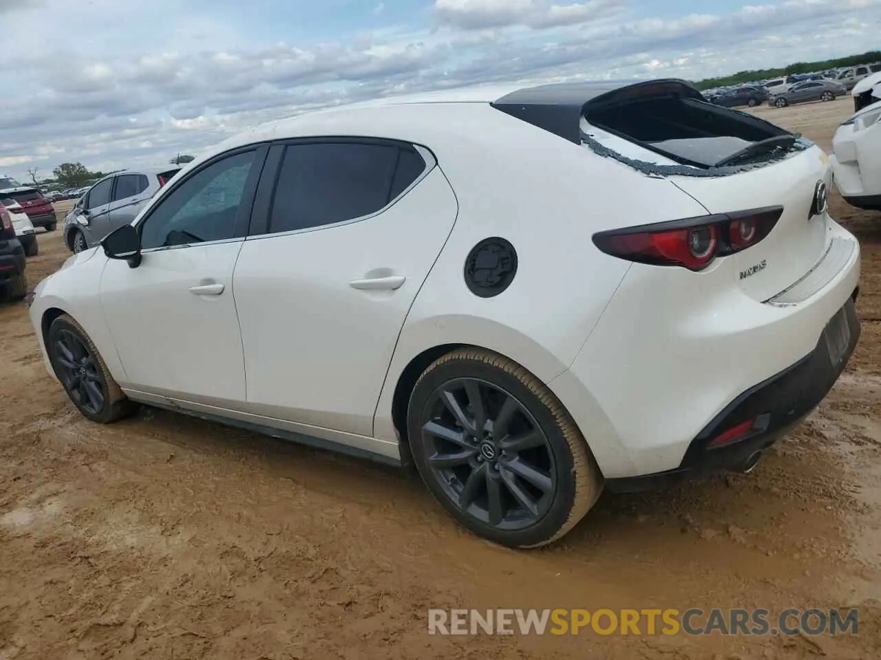 2 Photograph of a damaged car JM1BPAKM4P1613639 MAZDA 3 2023