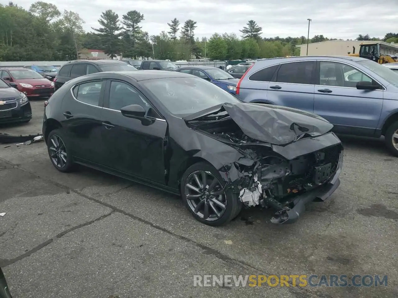 4 Photograph of a damaged car JM1BPAKM5P1602259 MAZDA 3 2023