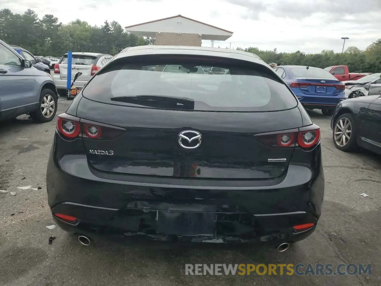 6 Photograph of a damaged car JM1BPAKM5P1602259 MAZDA 3 2023