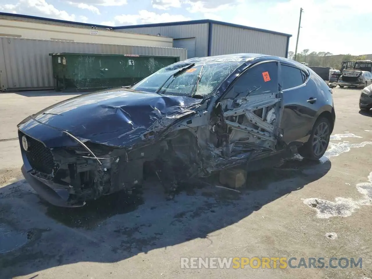 1 Photograph of a damaged car JM1BPALM1P1607554 MAZDA 3 2023