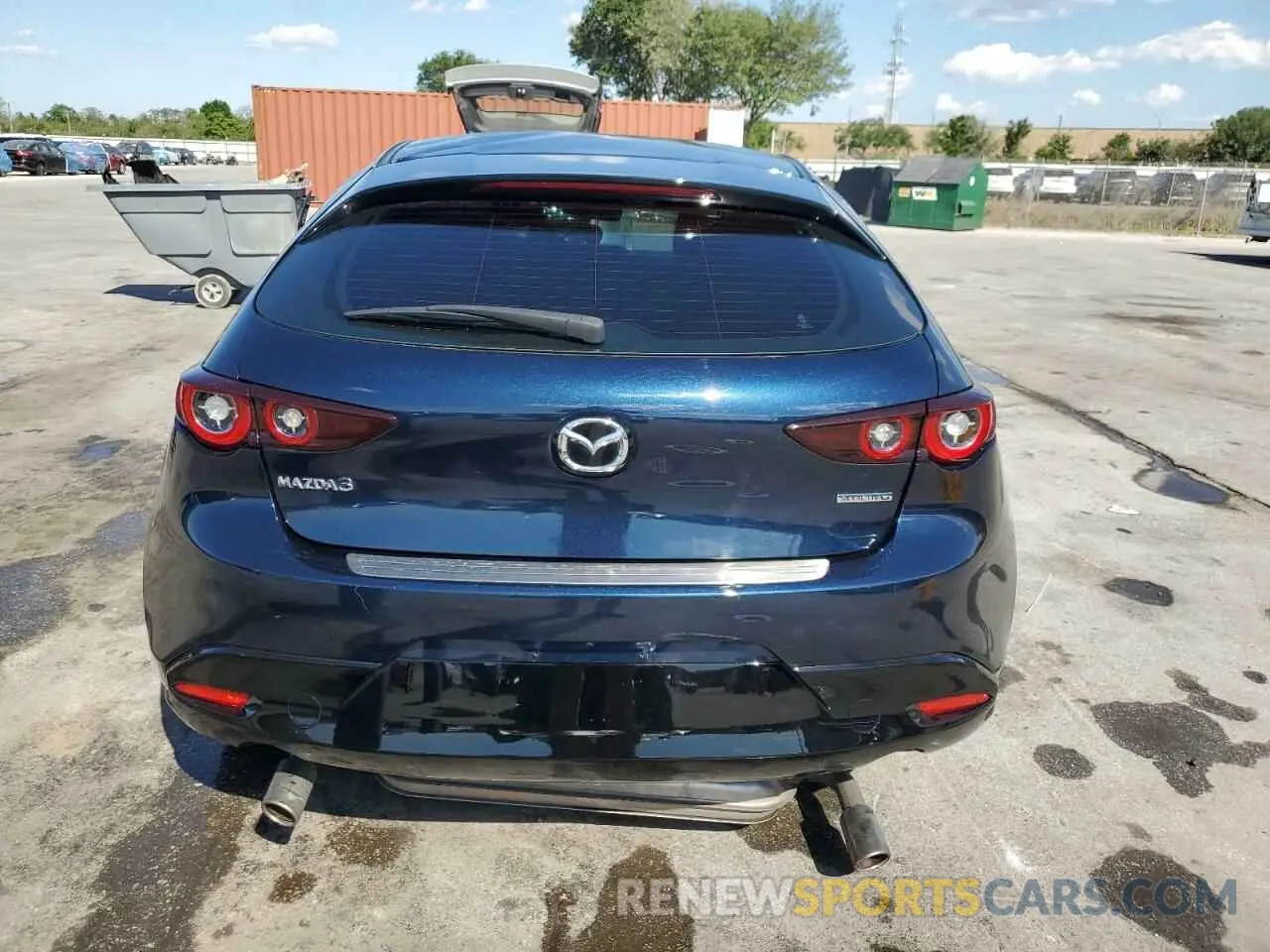 6 Photograph of a damaged car JM1BPALM1P1607554 MAZDA 3 2023