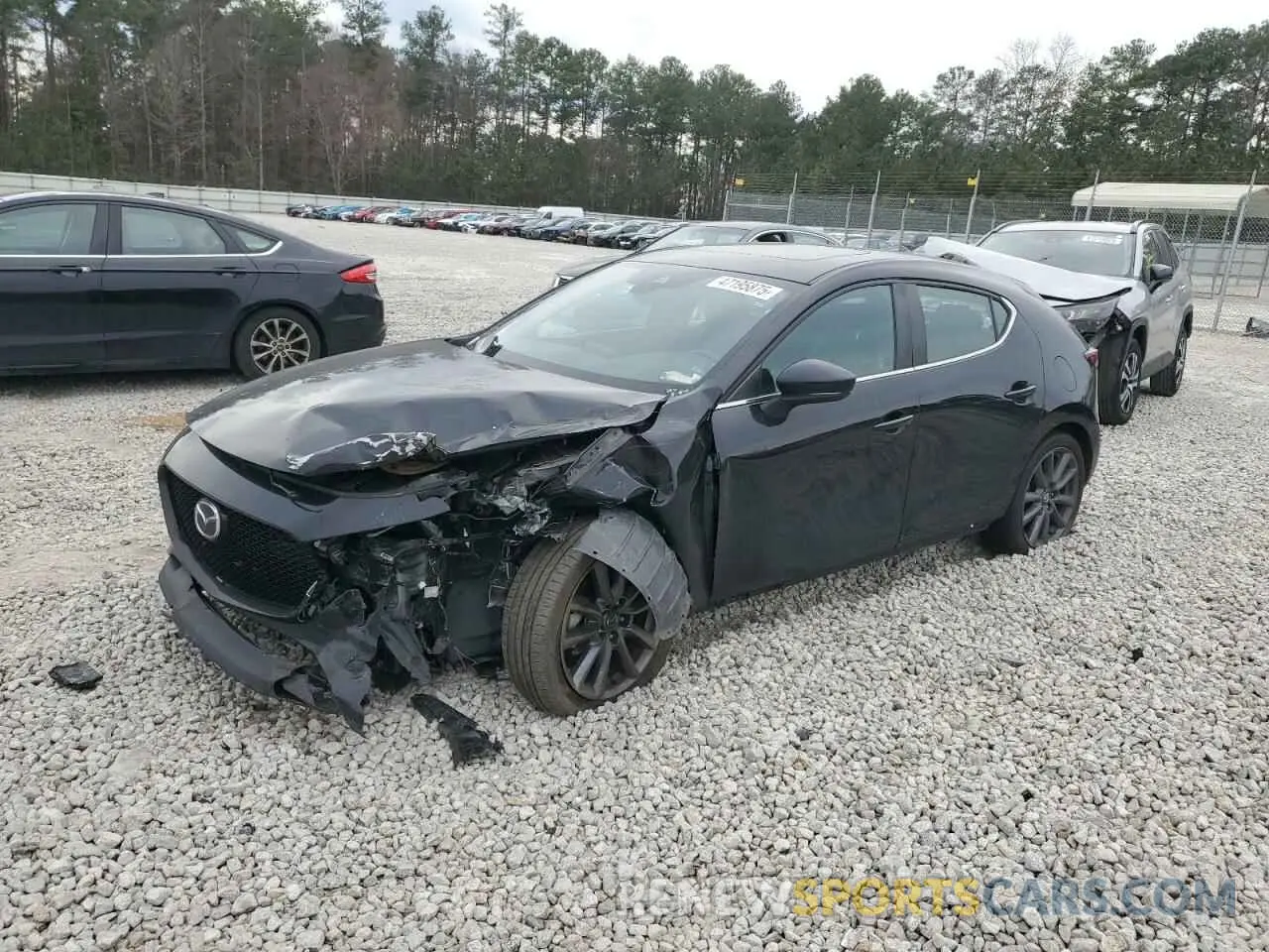 1 Photograph of a damaged car JM1BPALM1P1610485 MAZDA 3 2023