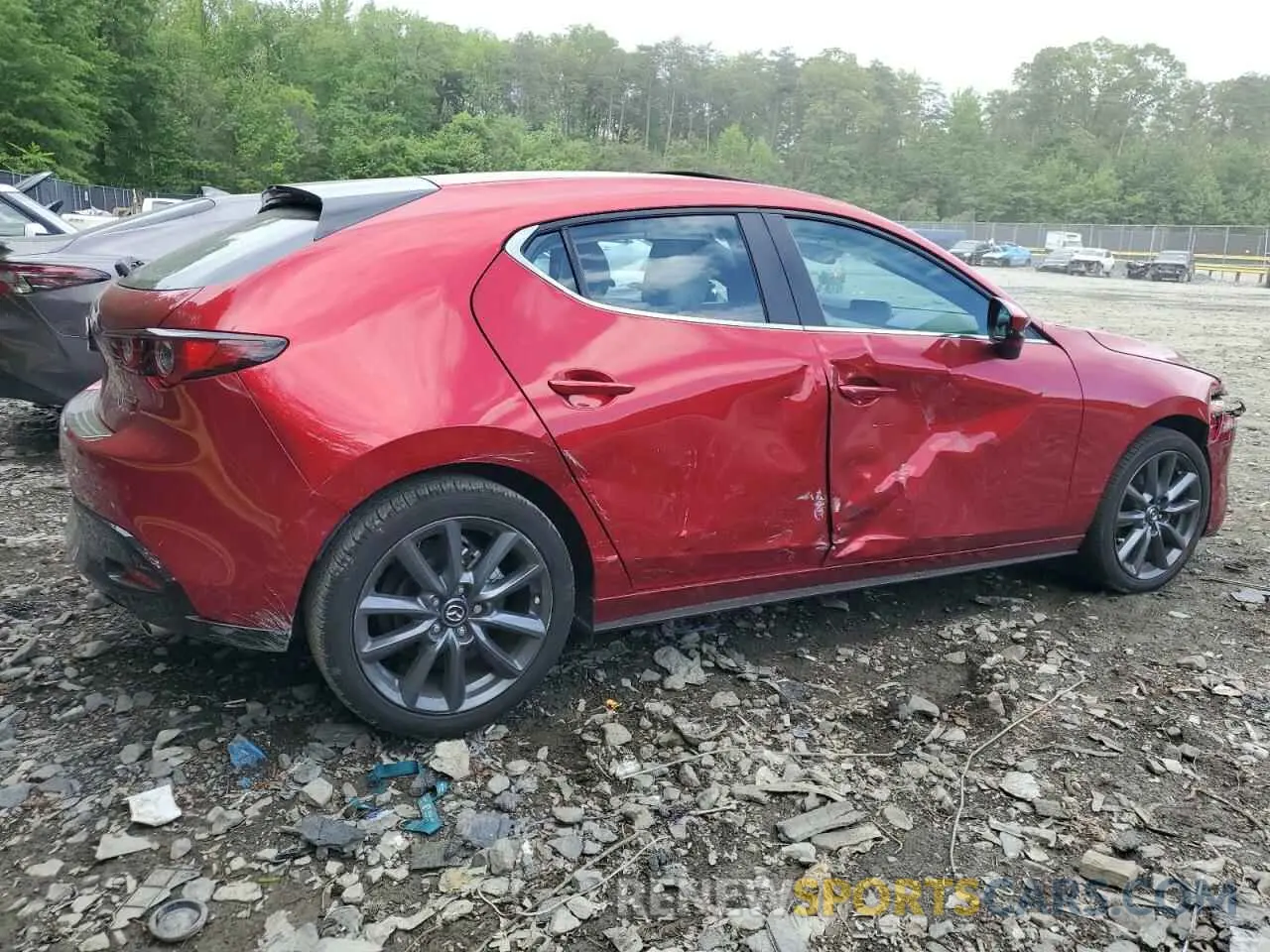 3 Photograph of a damaged car JM1BPALM4P1613140 MAZDA 3 2023