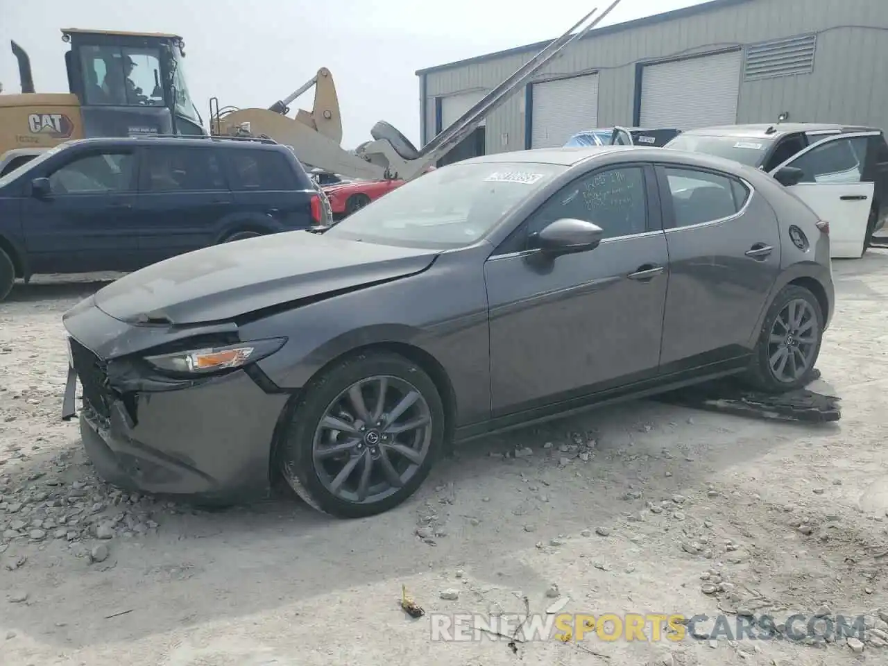 1 Photograph of a damaged car JM1BPALM7P1611222 MAZDA 3 2023