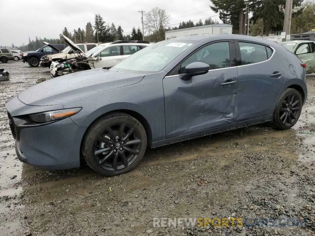1 Photograph of a damaged car JM1BPAMM1P1615345 MAZDA 3 2023