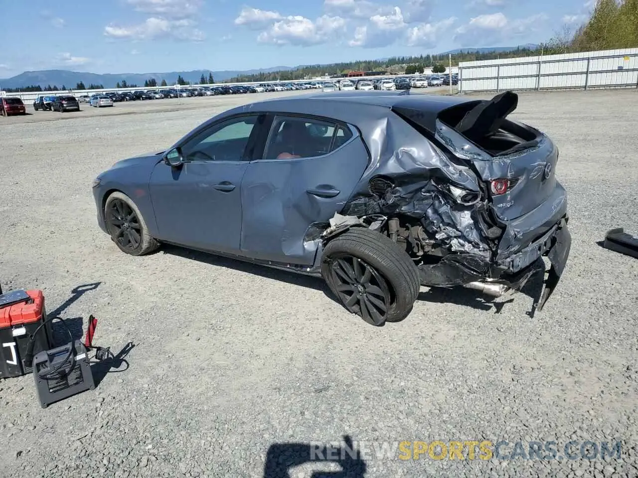 2 Photograph of a damaged car JM1BPAMM7P1616077 MAZDA 3 2023