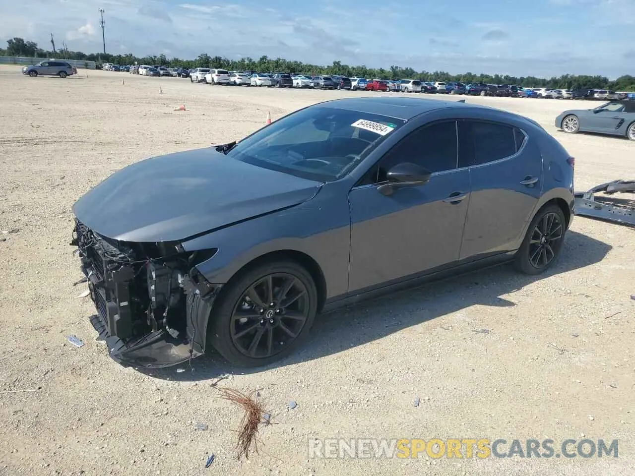1 Photograph of a damaged car JM1BPBJY6P1618707 MAZDA 3 2023