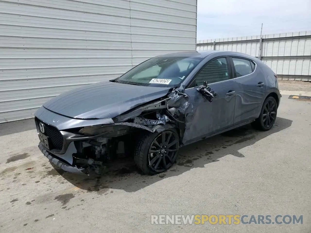 1 Photograph of a damaged car JM1BPBLM2P1611392 MAZDA 3 2023