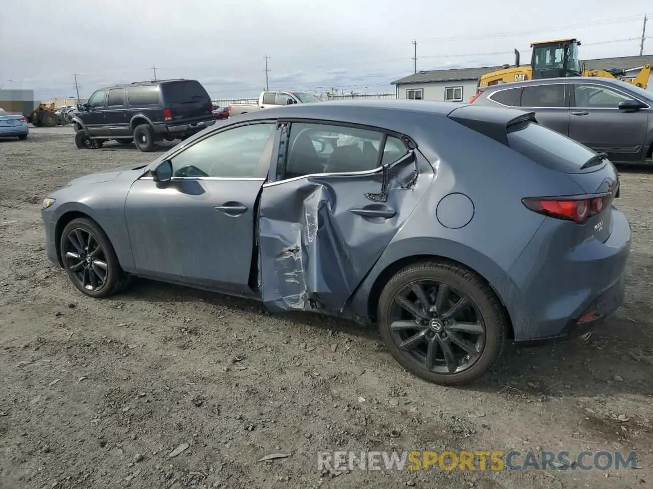 2 Photograph of a damaged car JM1BPBLM6P1617180 MAZDA 3 2023