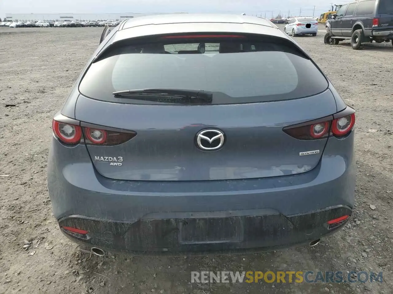 6 Photograph of a damaged car JM1BPBLM6P1617180 MAZDA 3 2023