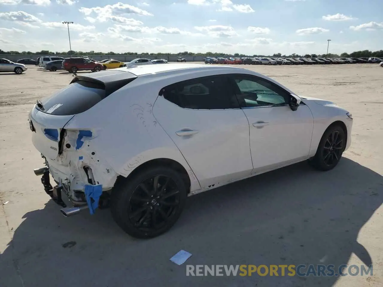 3 Photograph of a damaged car JM1BPBMM7P1604968 MAZDA 3 2023