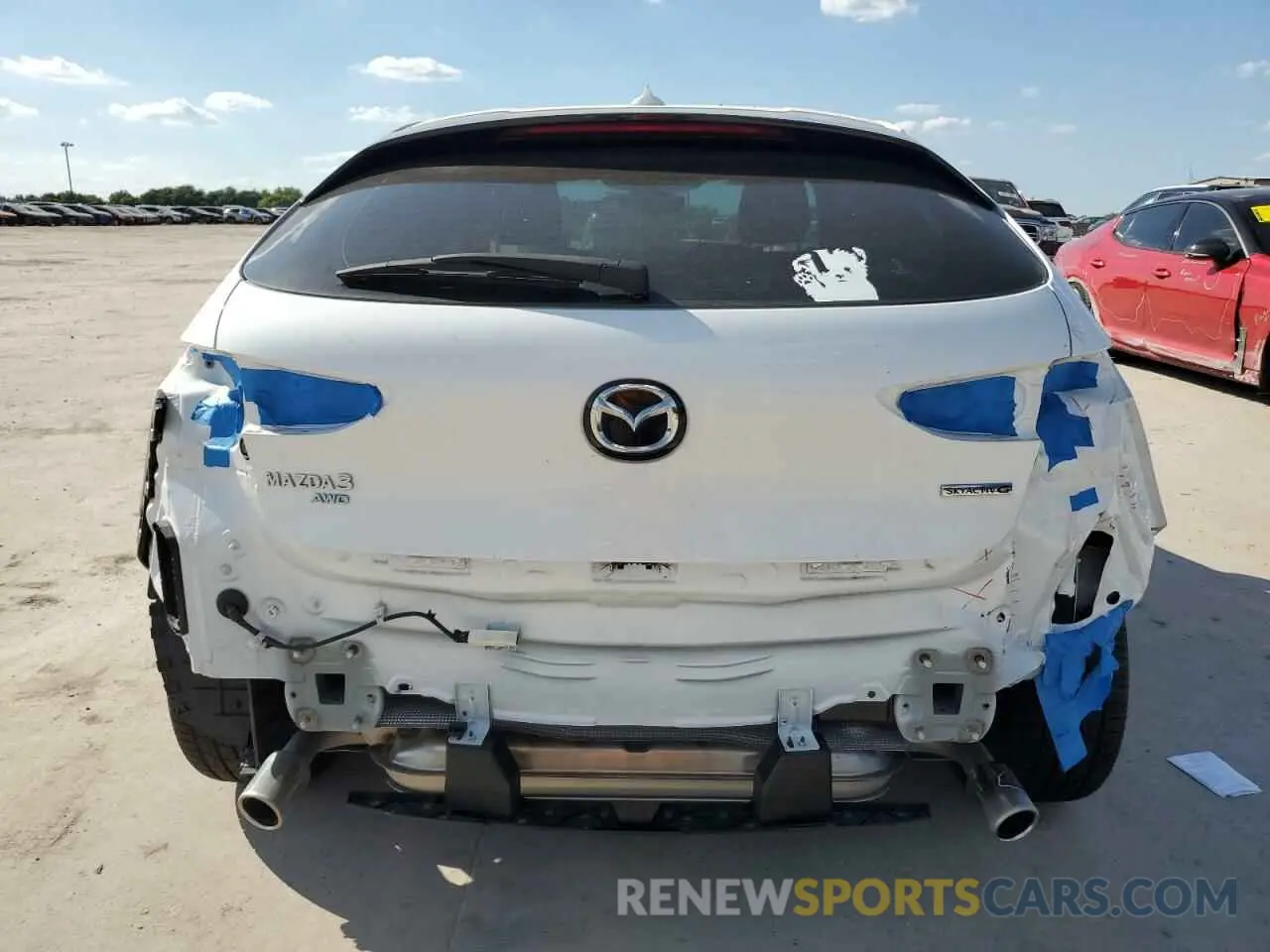 6 Photograph of a damaged car JM1BPBMM7P1604968 MAZDA 3 2023