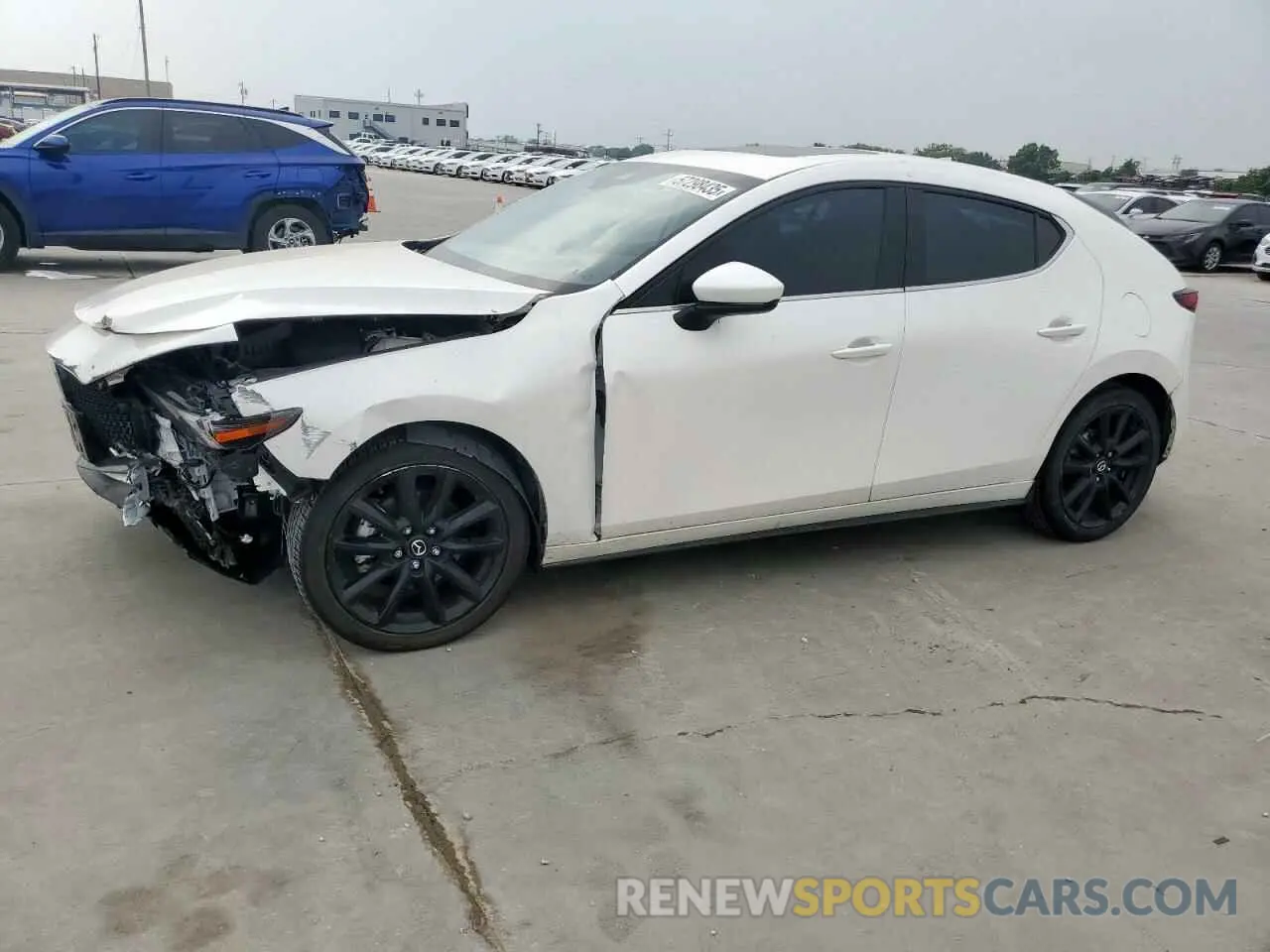 1 Photograph of a damaged car JM1BPBMMXP1621795 MAZDA 3 2023
