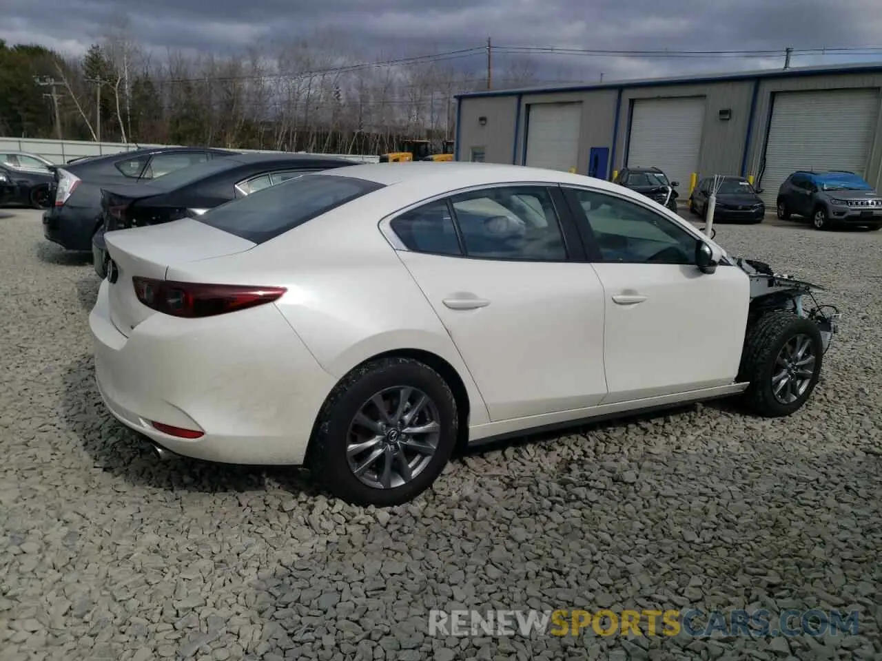 3 Photograph of a damaged car 3MZBPAAM0RM406332 MAZDA 3 2024
