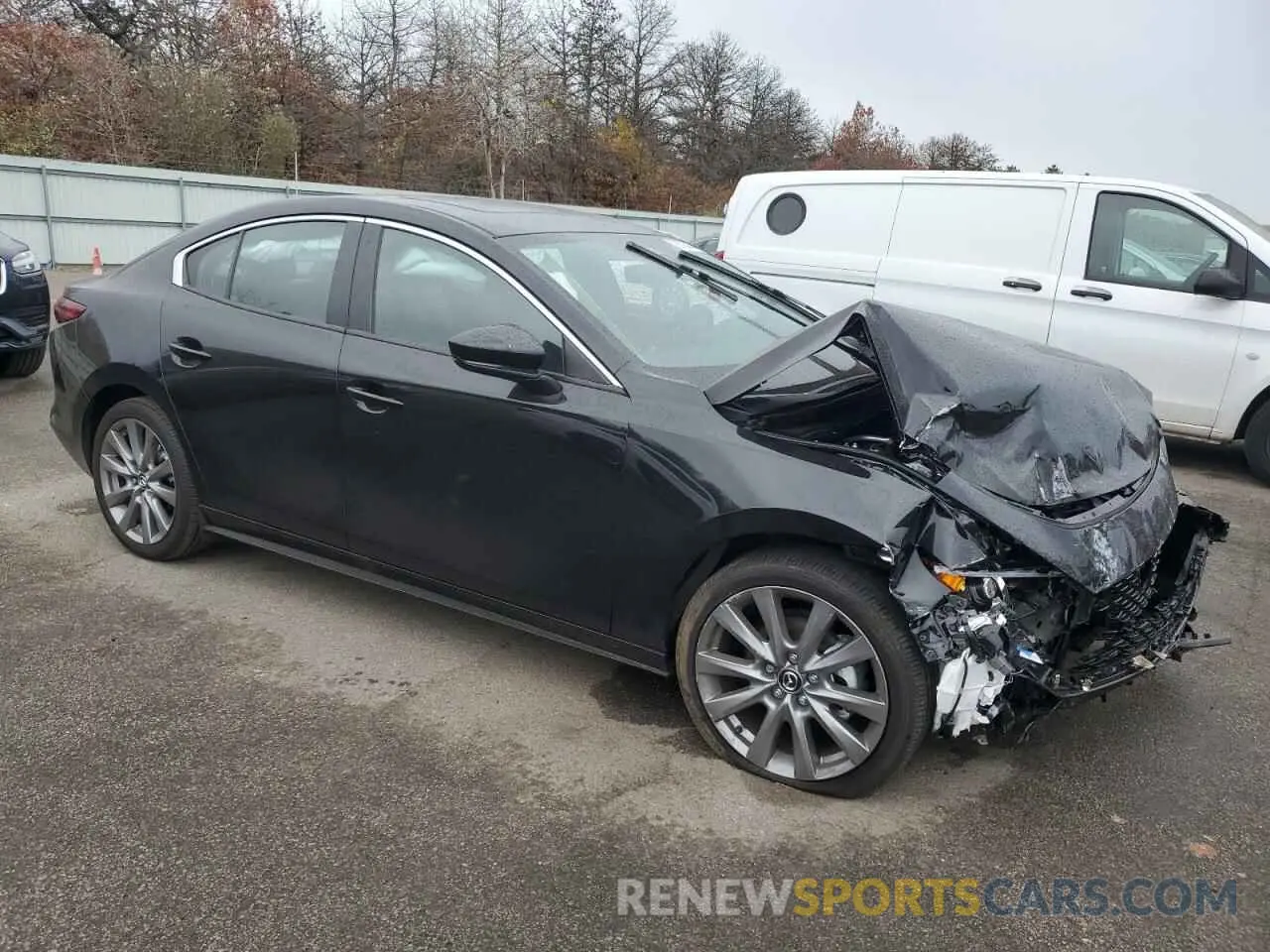 4 Photograph of a damaged car 3MZBPACM1RM421211 MAZDA 3 2024
