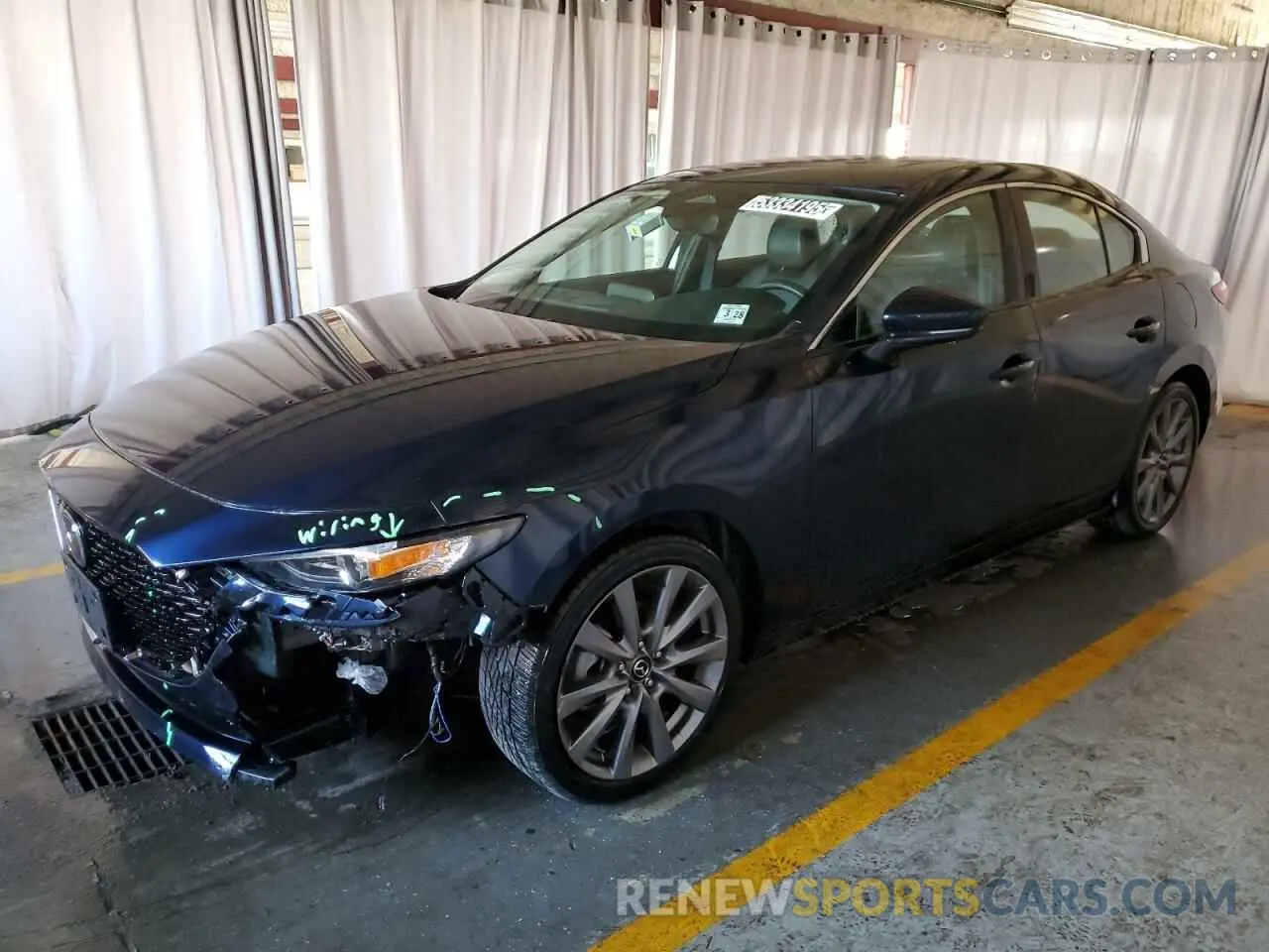 1 Photograph of a damaged car 3MZBPACM2RM413280 MAZDA 3 2024
