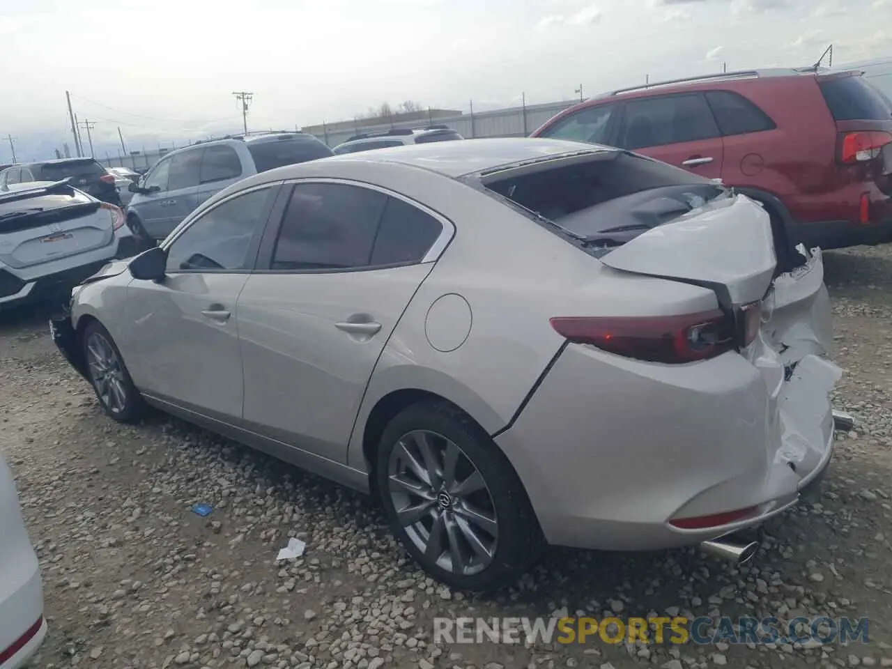 2 Photograph of a damaged car 3MZBPACM6RM434553 MAZDA 3 2024