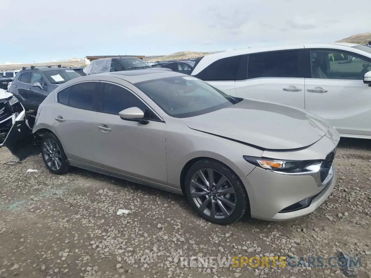 4 Photograph of a damaged car 3MZBPACM6RM434553 MAZDA 3 2024